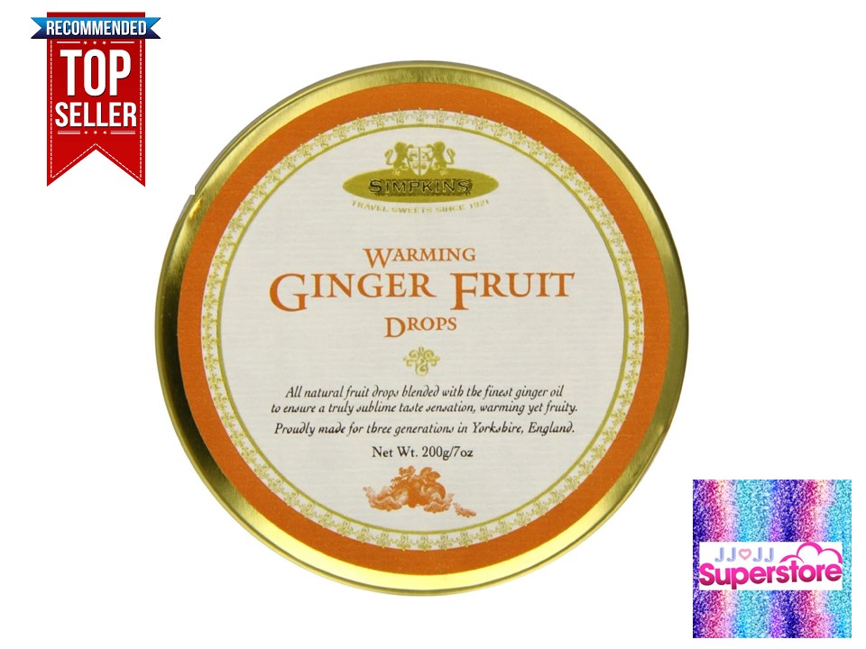 SIMPKINS Classic Warming Ginger Fruit Drops, 200g Lazada PH