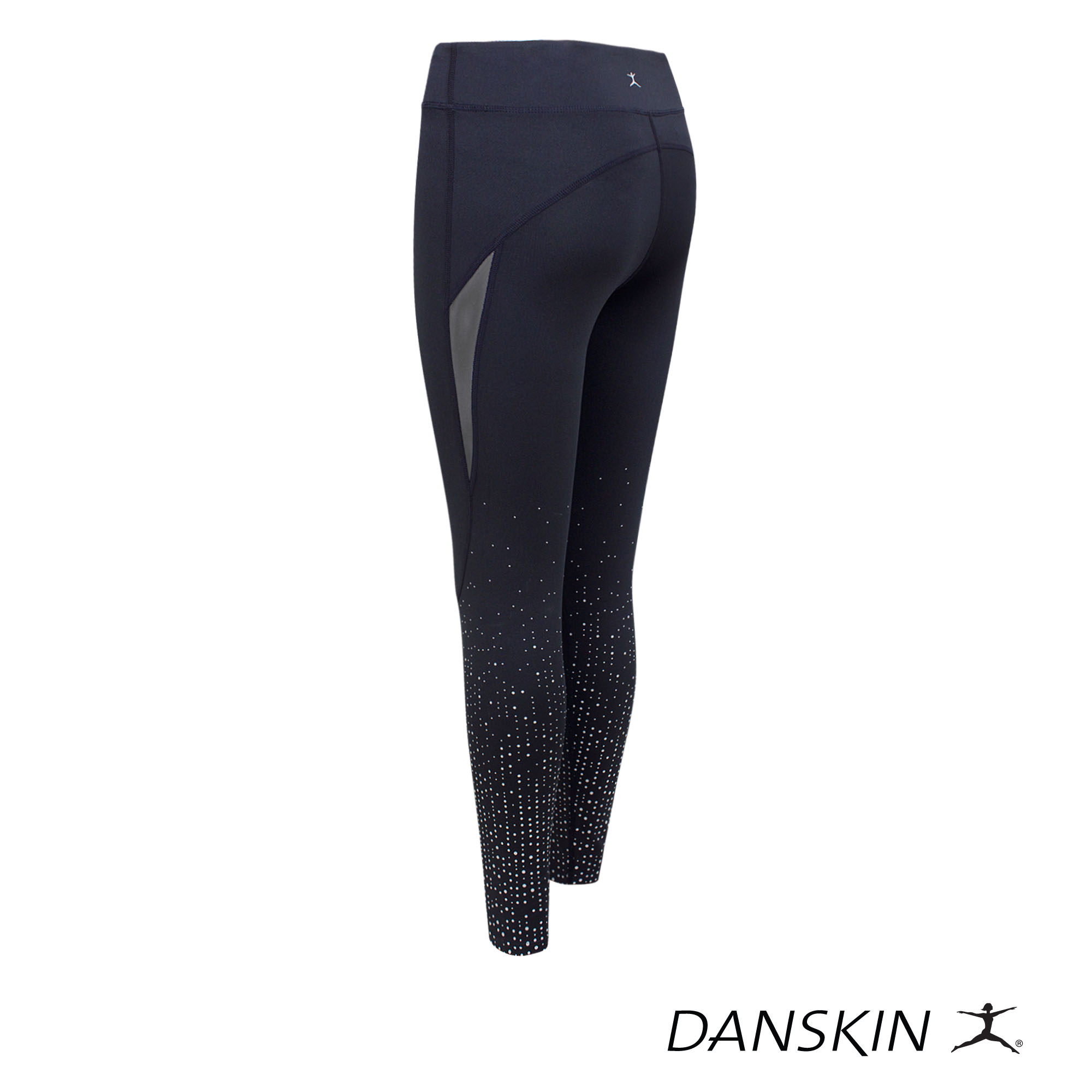 Danskin Active Rogue Black Mid Waist Leggings w/ Hidden Pocket for Workout  Gym Sports Wear Athleisure Women Activewear