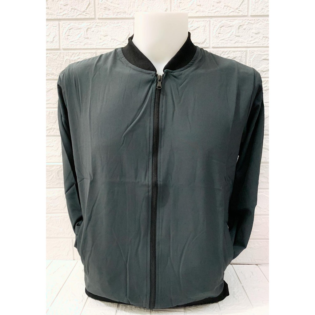 Bomber Jacket no hood unisex zwepk Lazada PH