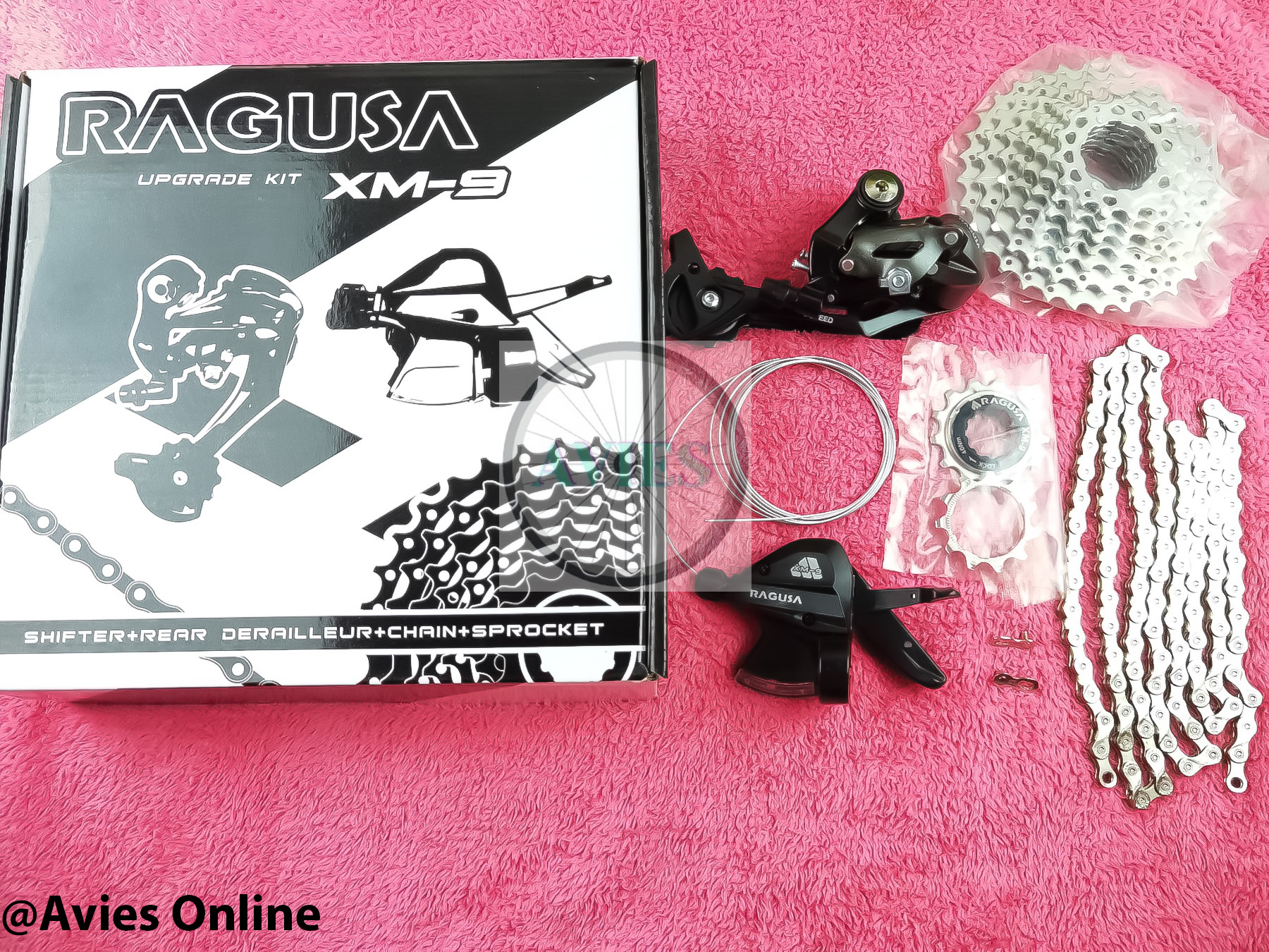 AVIES Ragusa XM 8 9 10 Speed Mountain Bike MTB Rear Derailleur Shifter ...