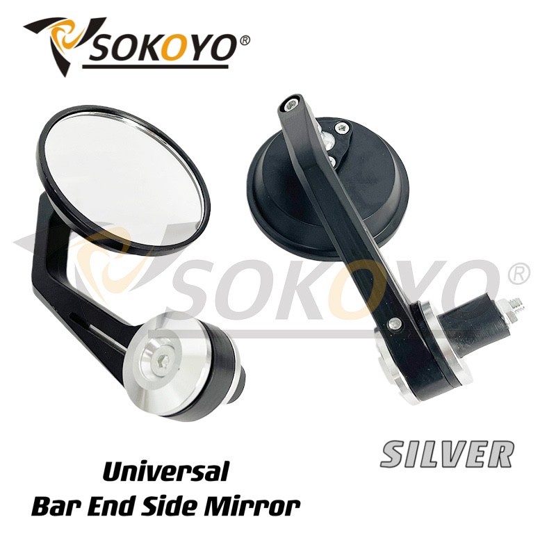 1 Pair Universal Bar End Side Mirror side mirror for Motorcycle | Lazada PH