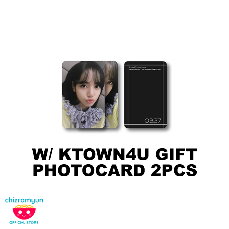 Lisa Photobook 0327 Volume 2 3 Second Edition Vol2 Vol3 BlackPink