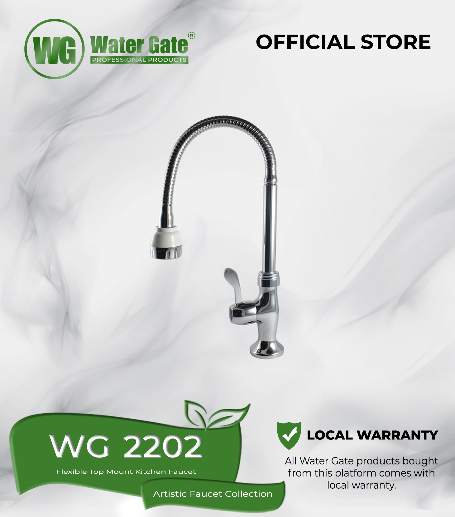 Flexible Top Mount Kitchen Faucet Water Gate WG 2202 Lazada PH