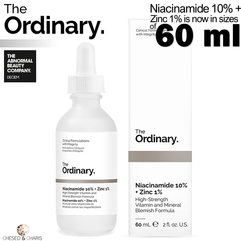 Niacinamidă 10 Zinc 1 The Ordinary 60 ml deciem