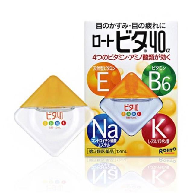 Rohto Eye Drops 12ml (Direct from JAPAN) Cool 40a / Vita 40a / Rohto Z ...