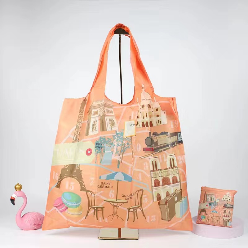 LOQI Urban Paris Reusable Shopping Bag