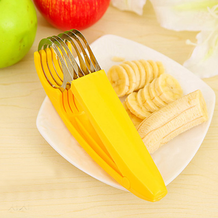 Banana cutter 304 stainless steel banana cutter and fruit cutter ham