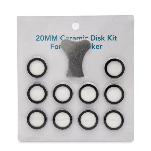 11Pcs Mist Maker Maintenance Kit, Ceramic Disk Ceramic Disk Key Replacement Parts Kits for Fog Machine Singapore