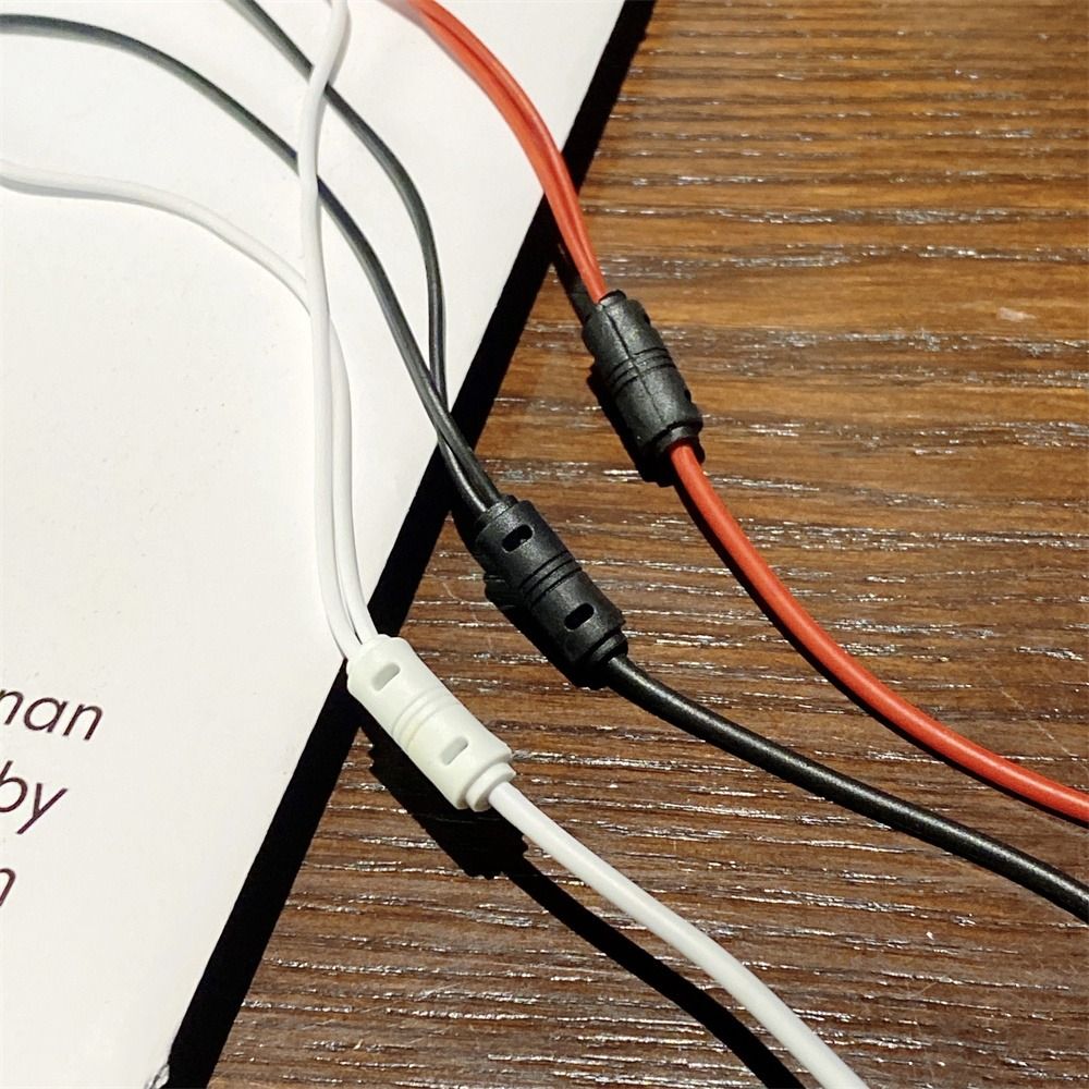 OOC Chất lượng cao Máy tính xách tay 3.5mm 3 mét Tai nghe màn hình Trắng đen đỏ Siêu dài Tai nghe nhét trong tai Tai nghe có dây Tai nghe có dây Stereo Earbuds