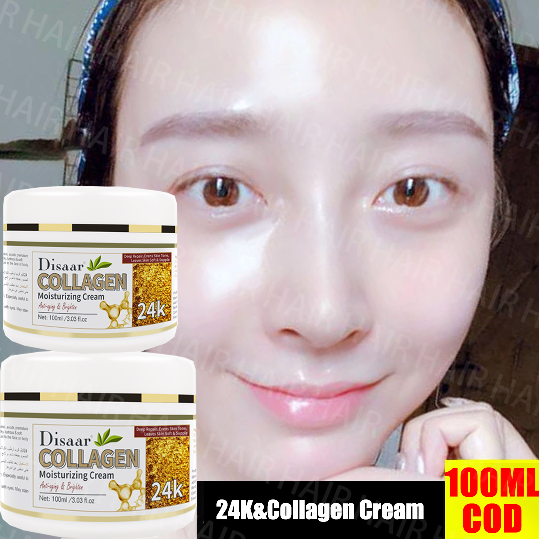 DISAAR Collagen Face Cream 80g Lighten Dark Spots Repair Damaged Skin