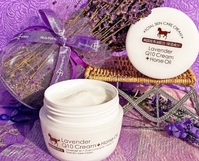 Lavender Q10 Hokkaido Furano facial Moisturizers horse oil Cream