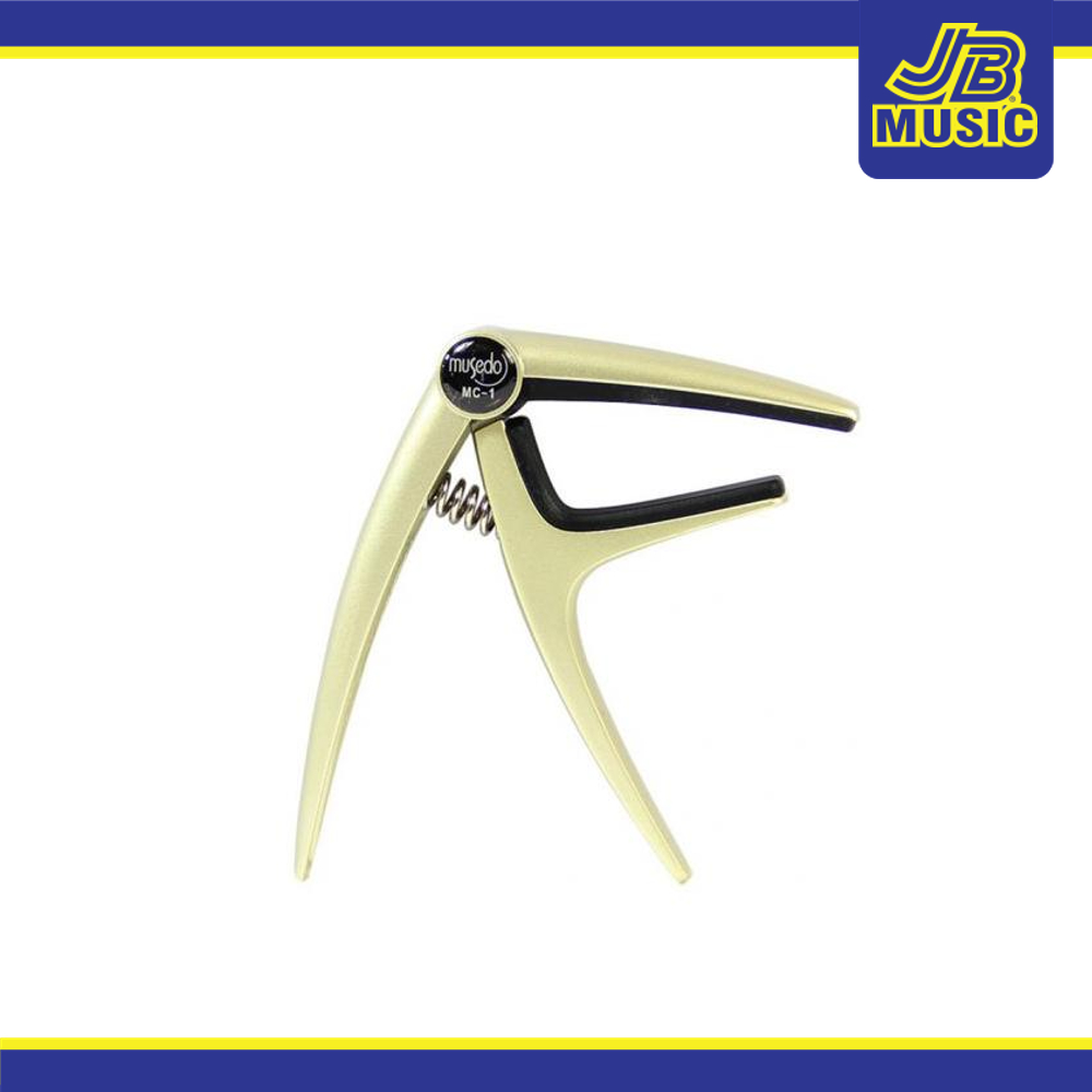 MUSEDO MC1 Acoustic and Electric Guitar Capo (Champagne)(Guitar