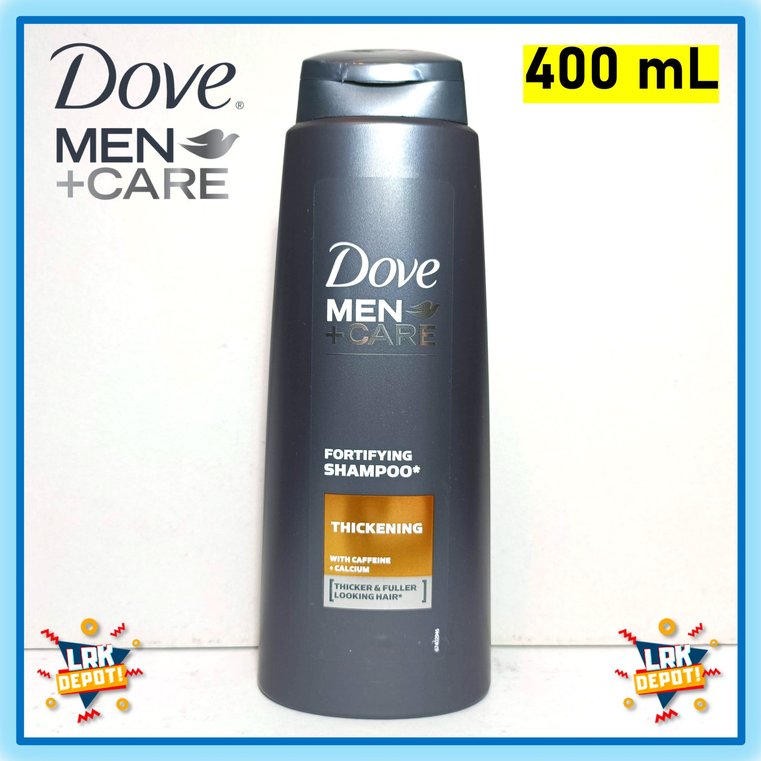 Dove Men Care Hair Thickening Strengthening Fortifying Shampoo W Caffeine And Calcium 400 Ml