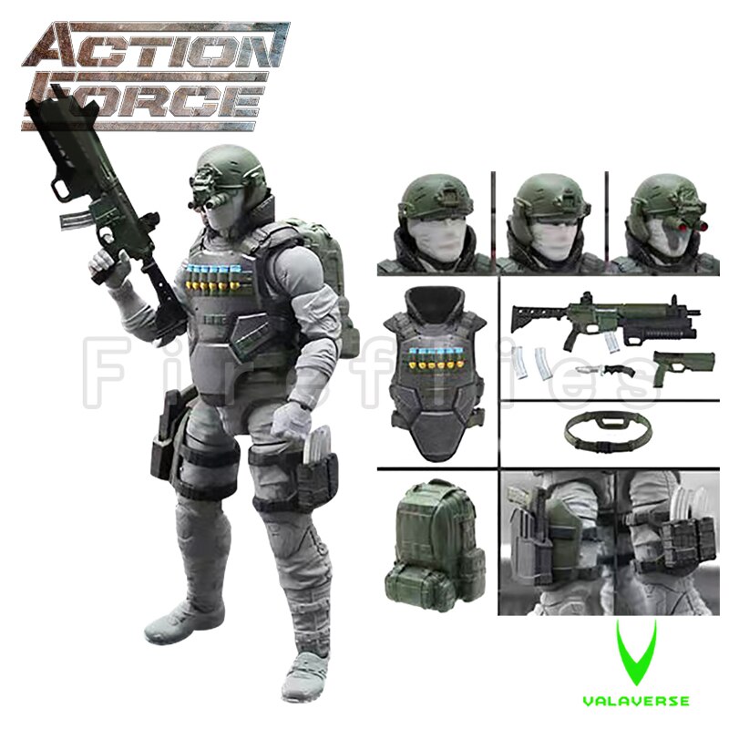 6inches VALAVERSE Action Figure Action Force Wave 1 And Wave 2 Anime  Collection Movie Model For Gift Free Shipping