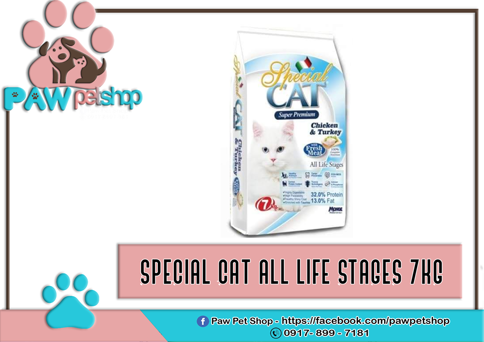 Special Cat Chicken And Turkey All Life Stages 7kg Cat Dry Food Lazada Ph 1558