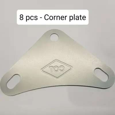 8 pcs Corner Plate for Slotted angle