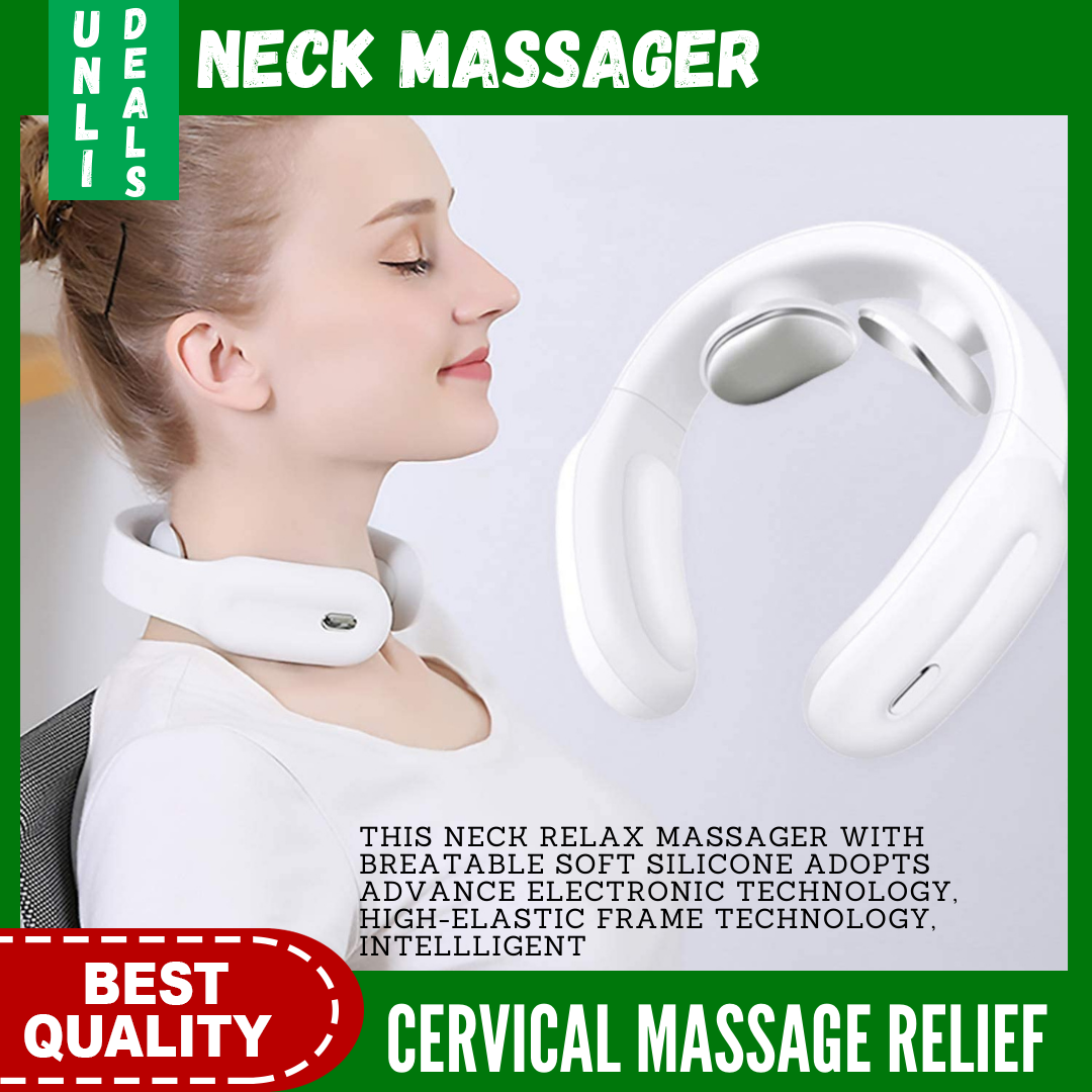 [ Portable Electric Neck Massager] Smart Neck Massager Neck Massager
