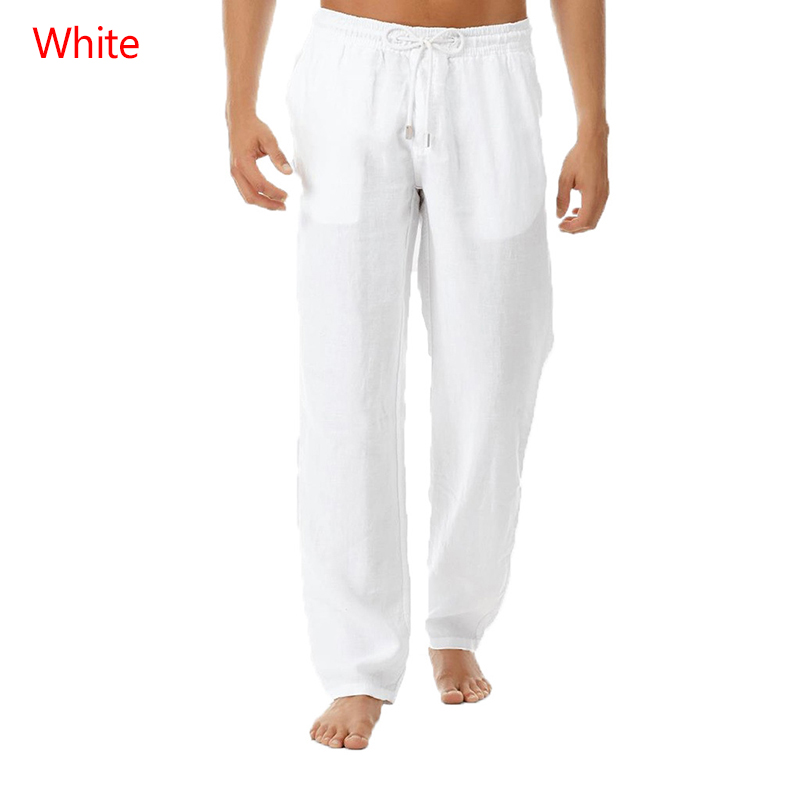 Blues Shop Đàn ông Quần dài thẳng Quần bó sát Quần giữa eo Quần rắn Quần cotton Chất liệu thoải mái Quần chạy bộ Thể dục Lỏng