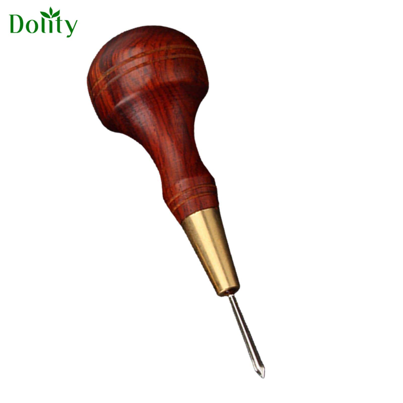 Awl Tool, 2 PCS Gourd Shape Wooden Handle Scratch Awl For Leather Hole  Punch Awl Maker T - Hand Tools, Facebook Marketplace