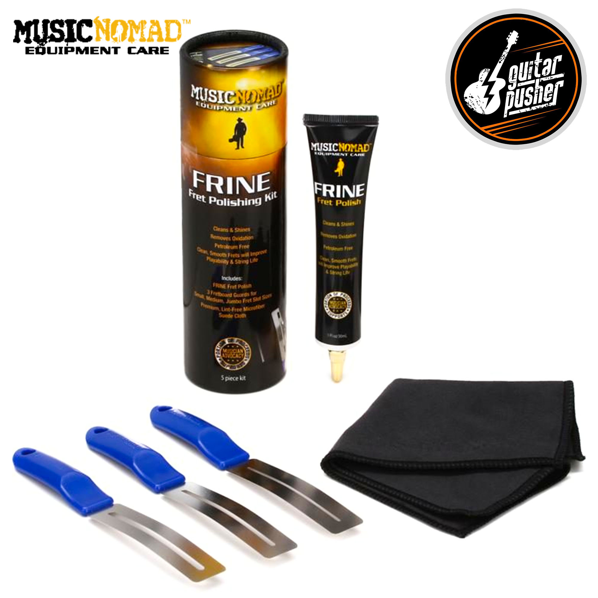 music nomad fret polishing kit