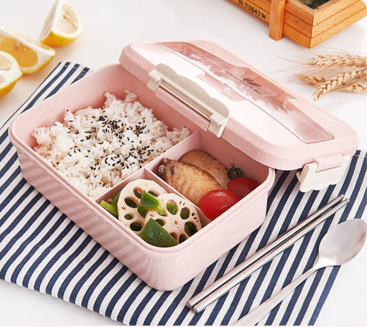 Muzi Lunch Box With Utensils Portable Picnic Food Fruit Container ...