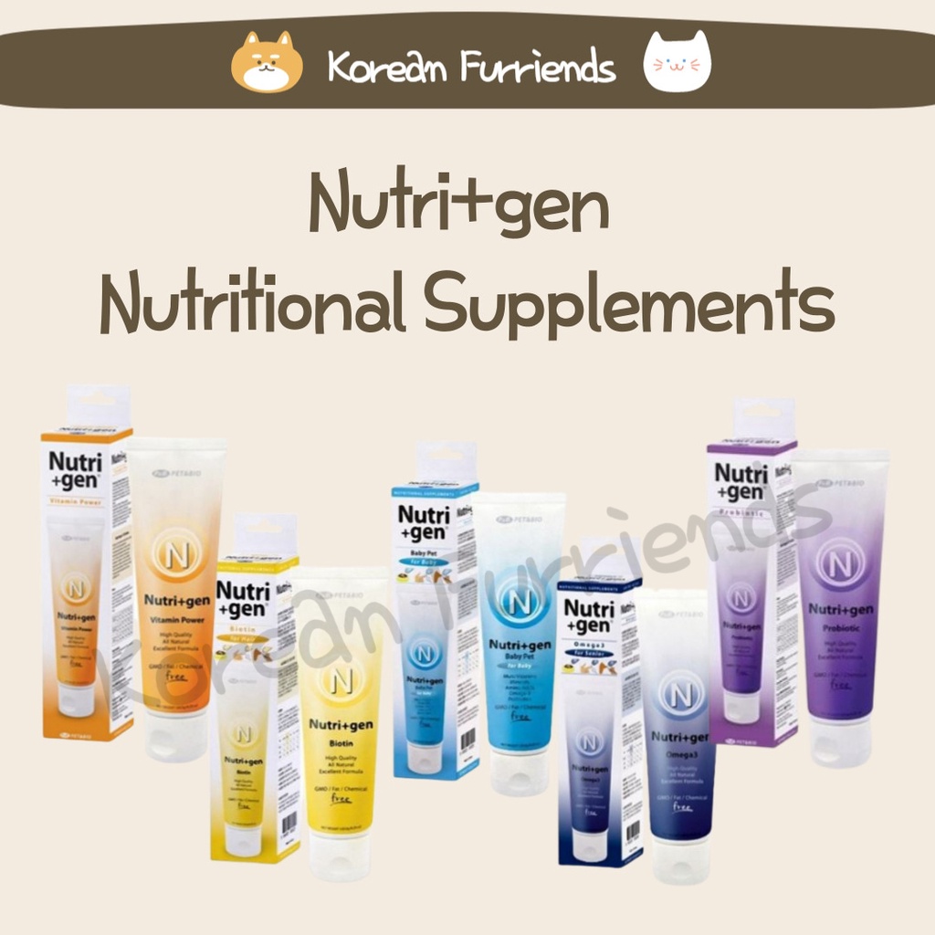 Nutri+gen Korean Dog Cat supplement vitamin puppy senior vitamin
