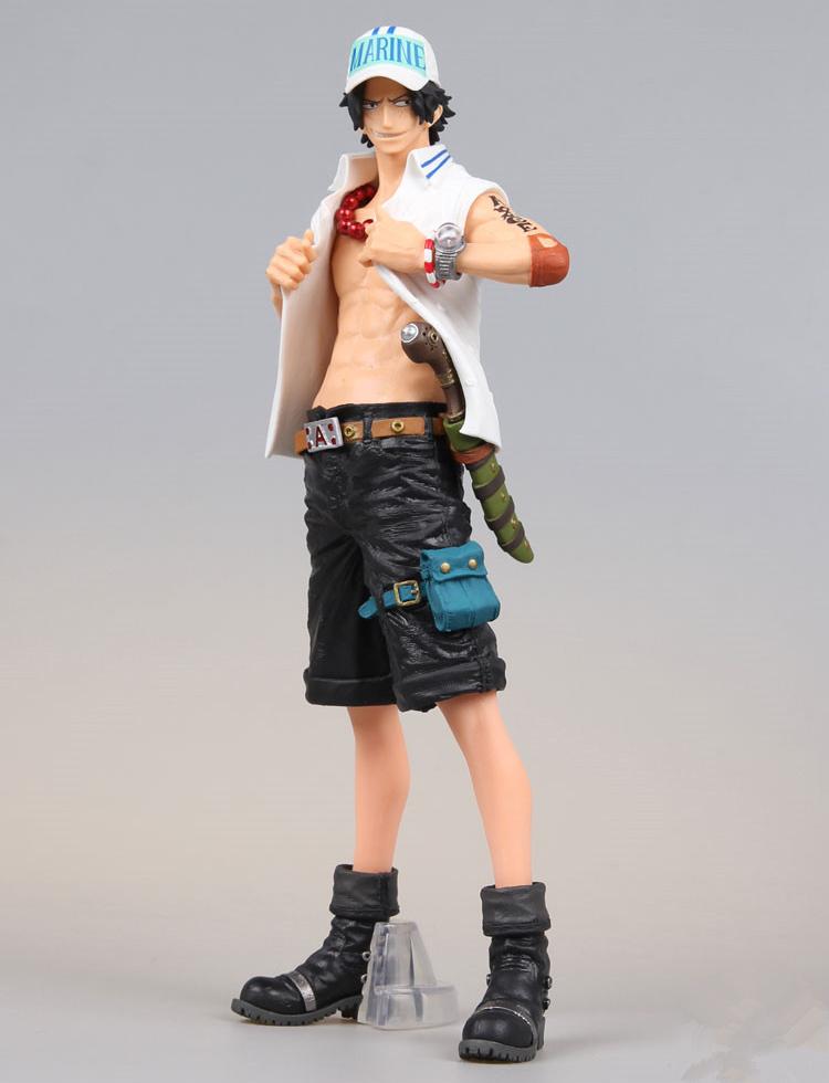 Toys Games Action Figures Anime Manga One Piece Portgas D Ace Marine King Of Artist Banpresto Figure Figurine Jpn