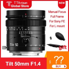 Ttartisan nghiêng 50mm F1.4 ống kính cho máy ảnh Sony FE Leica Panasonic Sigma L núi máy ảnh không gương gọng tròn MF chân dung ống kính máy ảnh