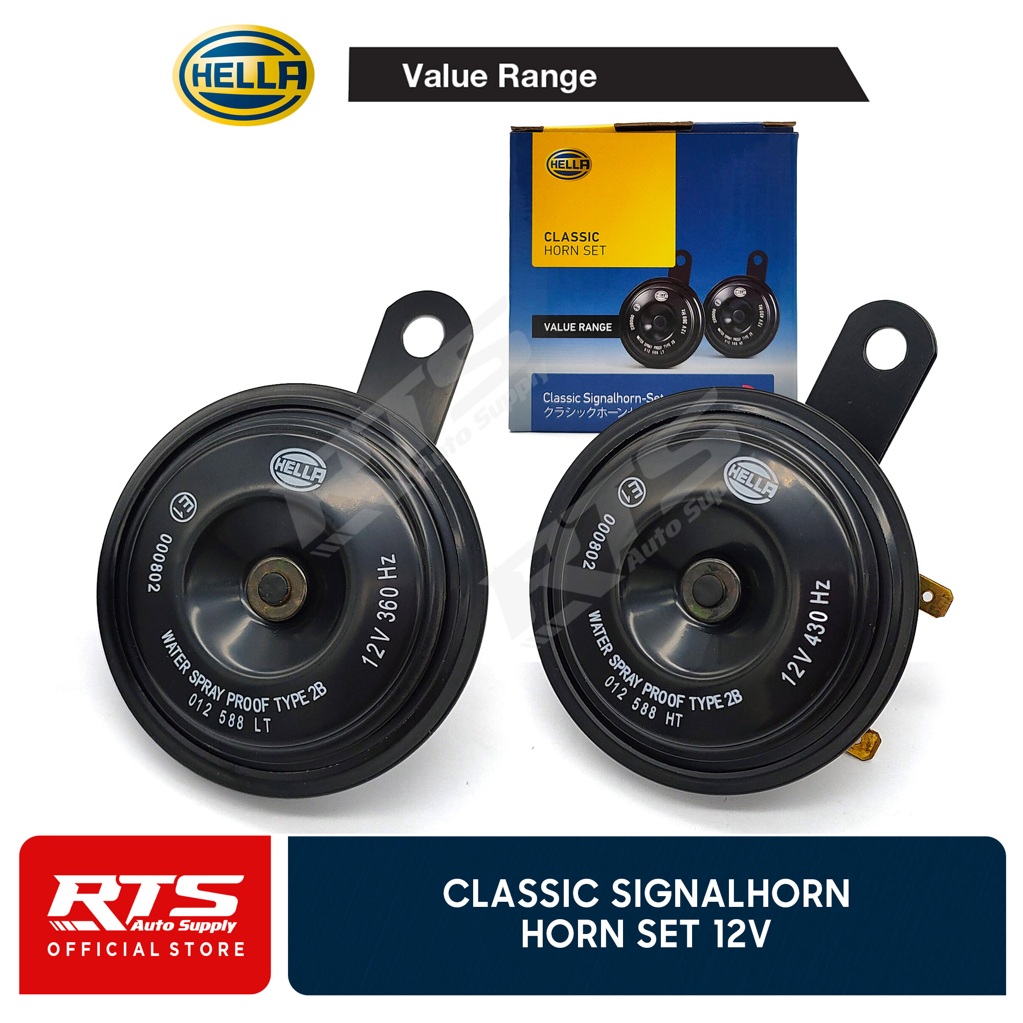 Hella Classic Horn Set 12v Car and Motorcycle Horn Lazada PH