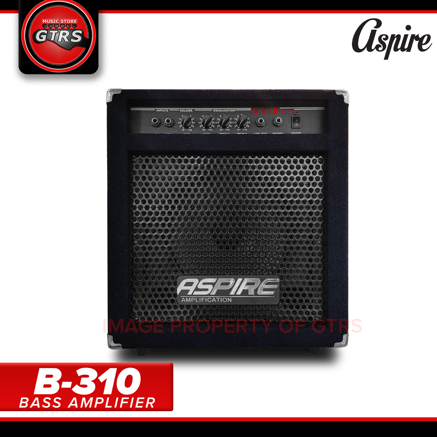 Aspire B-310 30-Watts Bass Guitar Amplifier | Lazada PH