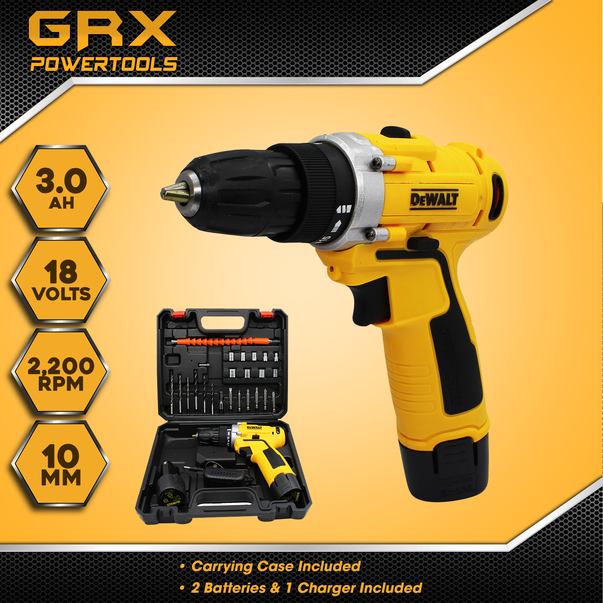 DeWALT 18V Cordless Hand Drill Lazada PH