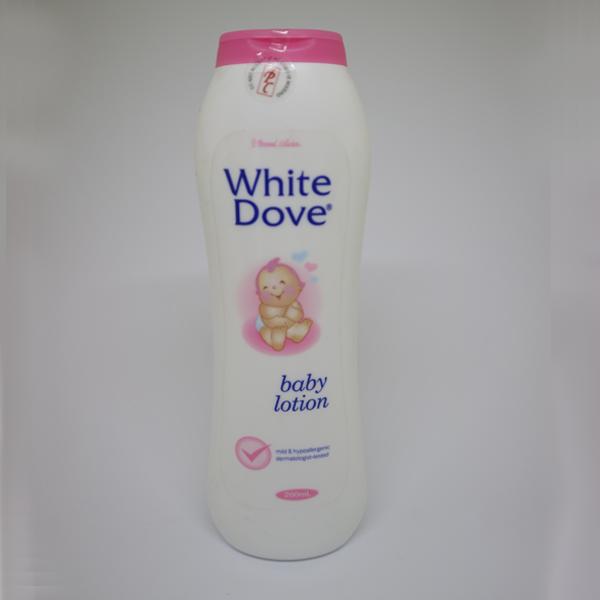 white dove baby lotion