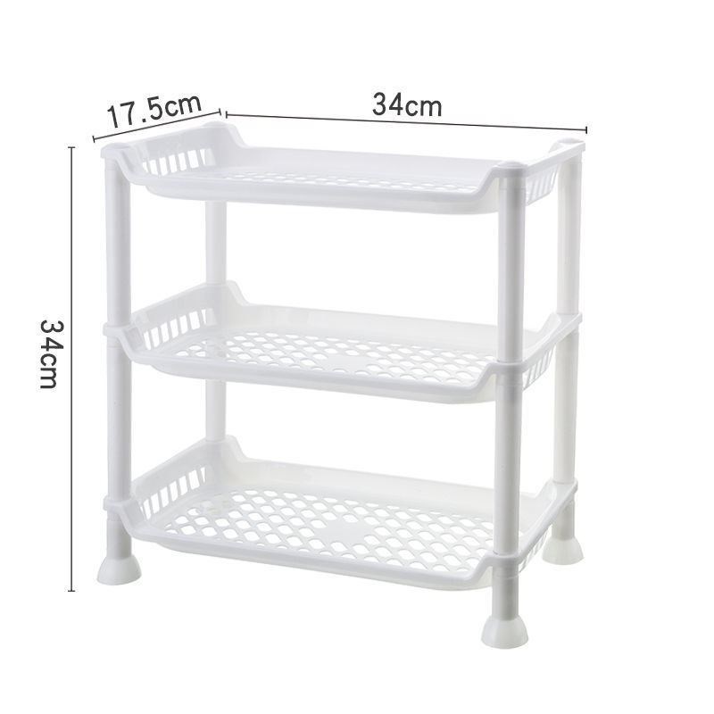 M&A PHC 3-Layer Floor Stand Sorting Kitchen Condiment ans Spice ...