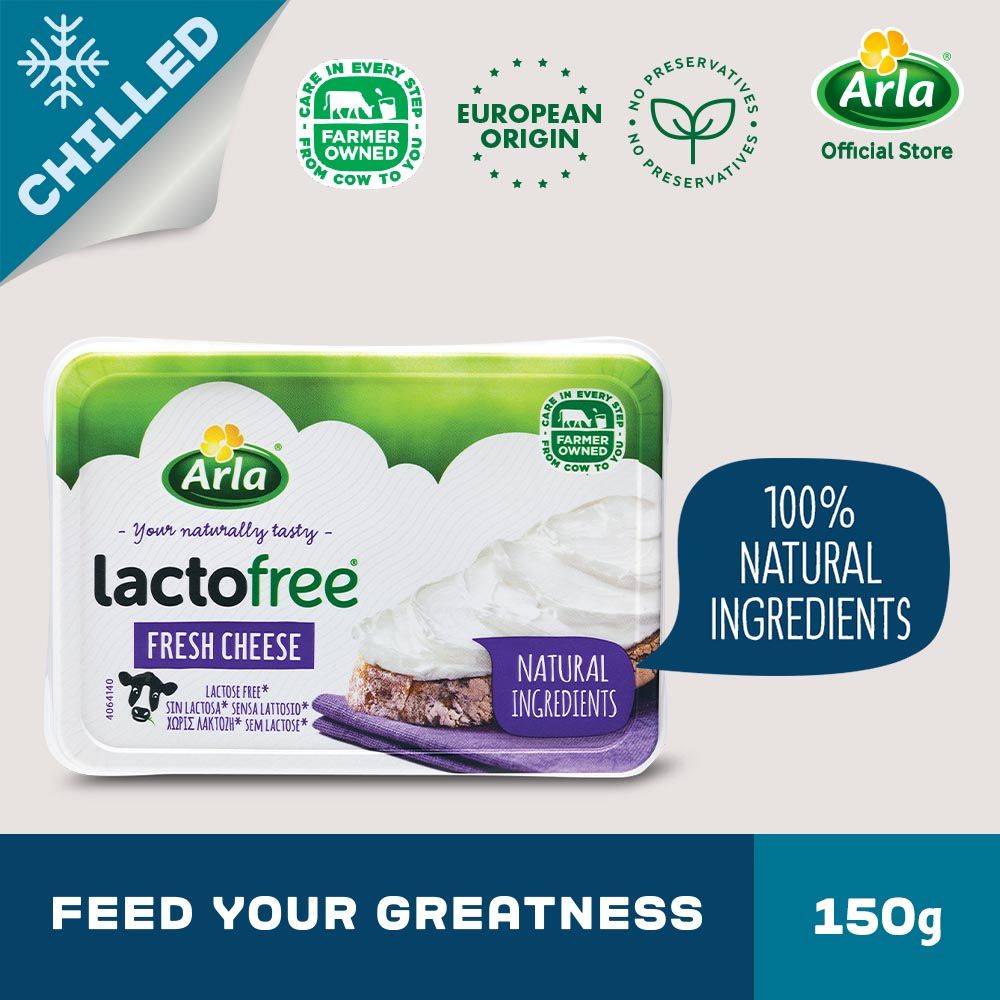 Arla Lactofree Cream Cheese Plain 150g Lazada PH