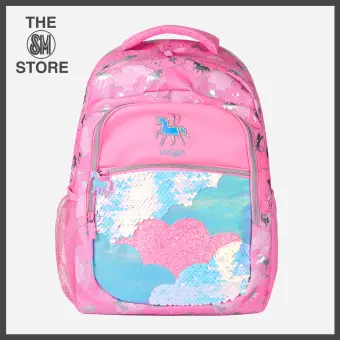 smiggle backpack pink