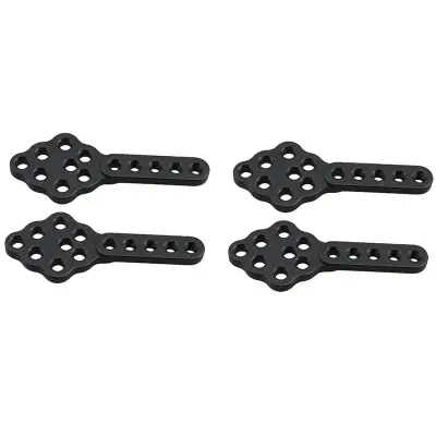 4Pcs CNC Metal Shock Absorber Mount Adjust Height Angle Stand for RC Crawler Car Axial SCX10 90046 D90 D110