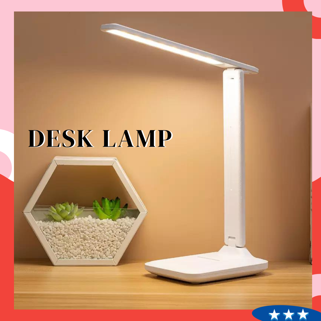 Home LED Desk Lamp Wireless Charger USB Charging Port Eyecaring Desk