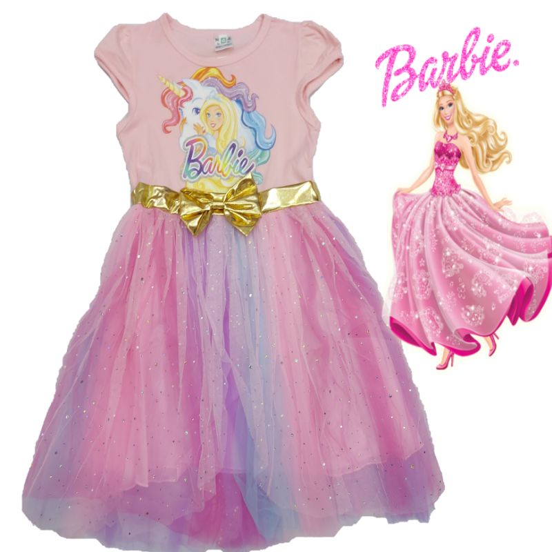 Wedding Dress Evening Party Wear For Barbie Doll Clothes For Kids Play  House | eBay