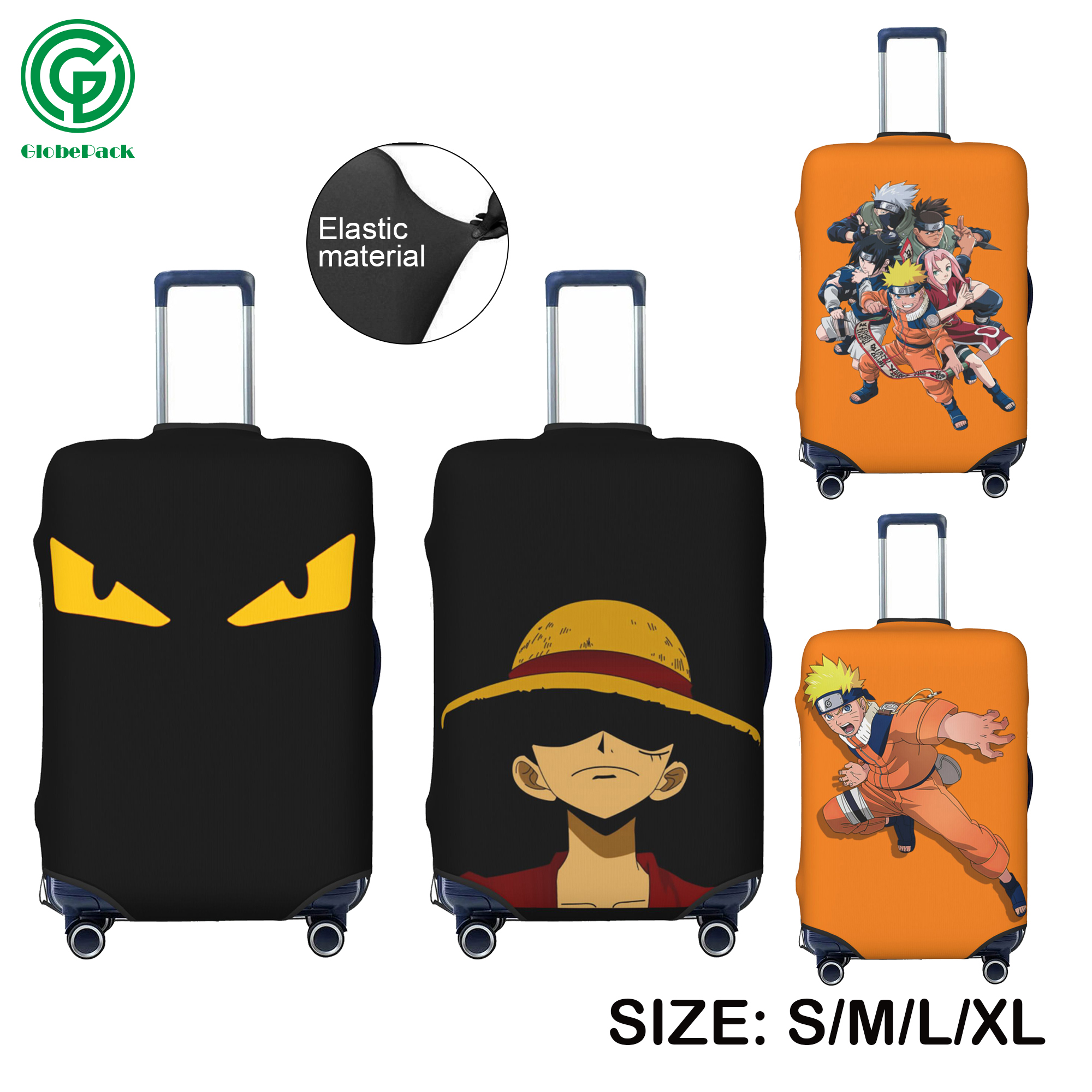 Anime Boku No Hero Academia Elastic Luggage Cover 18