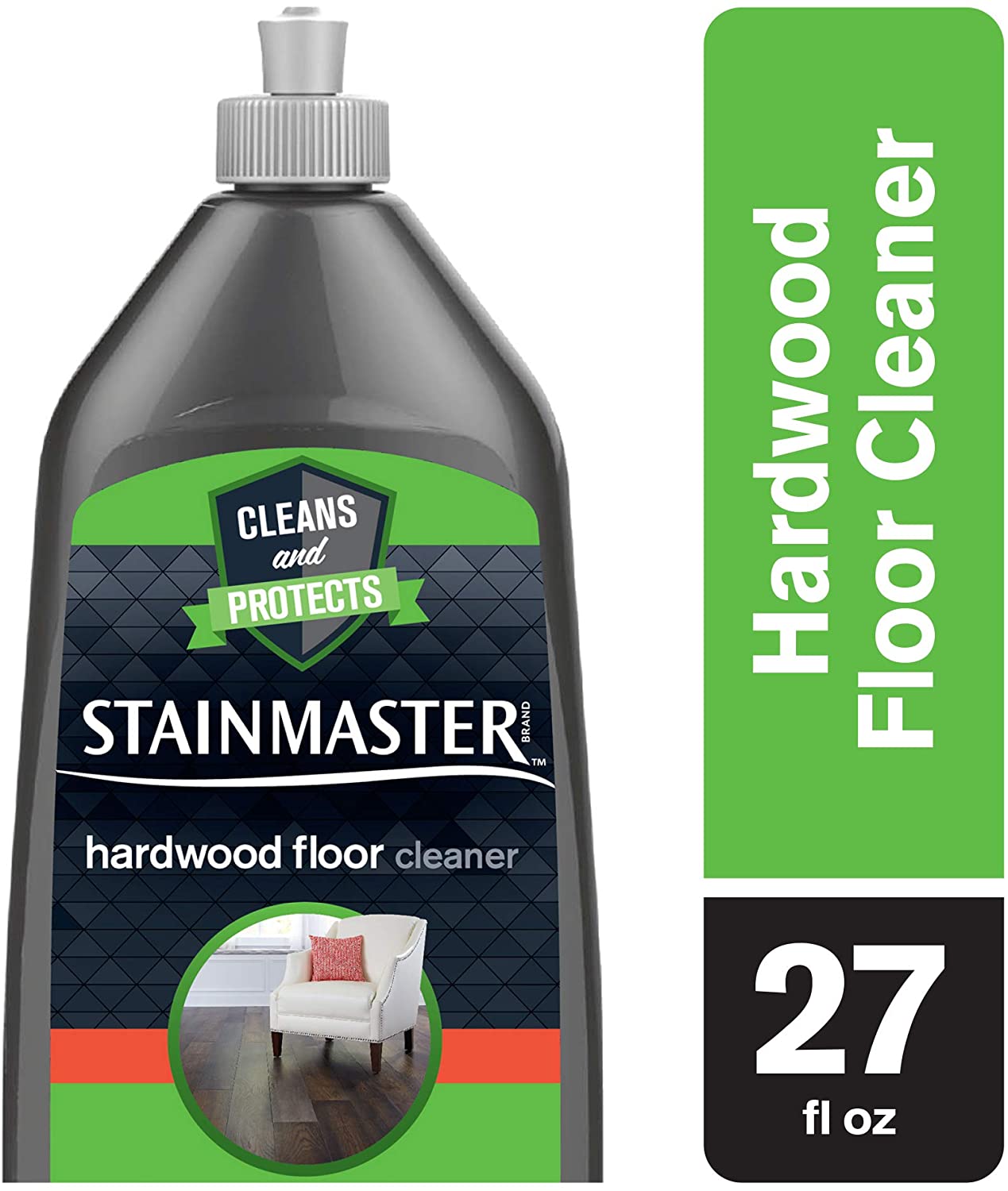 Stainmaster Hardwood Floor Cleaner, Squirt Bottle, Citrus Scent 27 FL