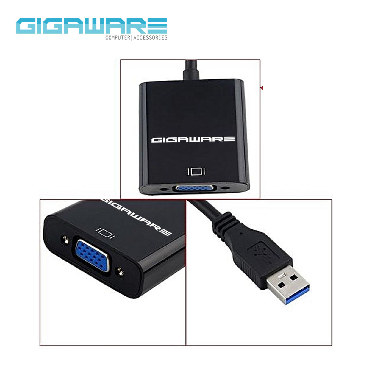 gigaware usb to ethernet drive