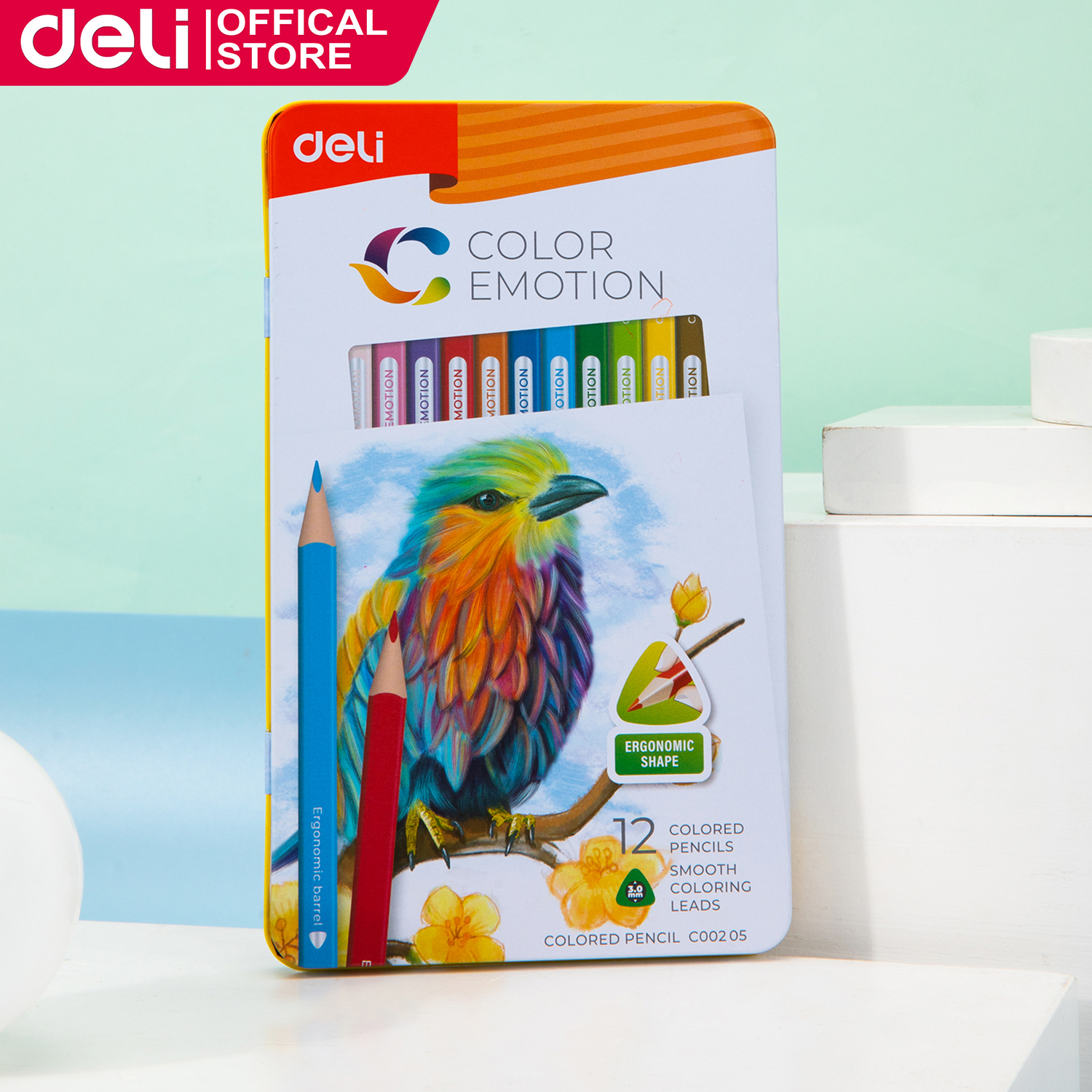 Watercolor Oil-Based Colored Pencil 12/24/36/48 Colors Set, 47% OFF