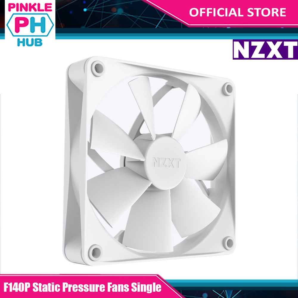 PinkleHub NZXT F140P 140mm Static Pressure Fans Single Lazada PH