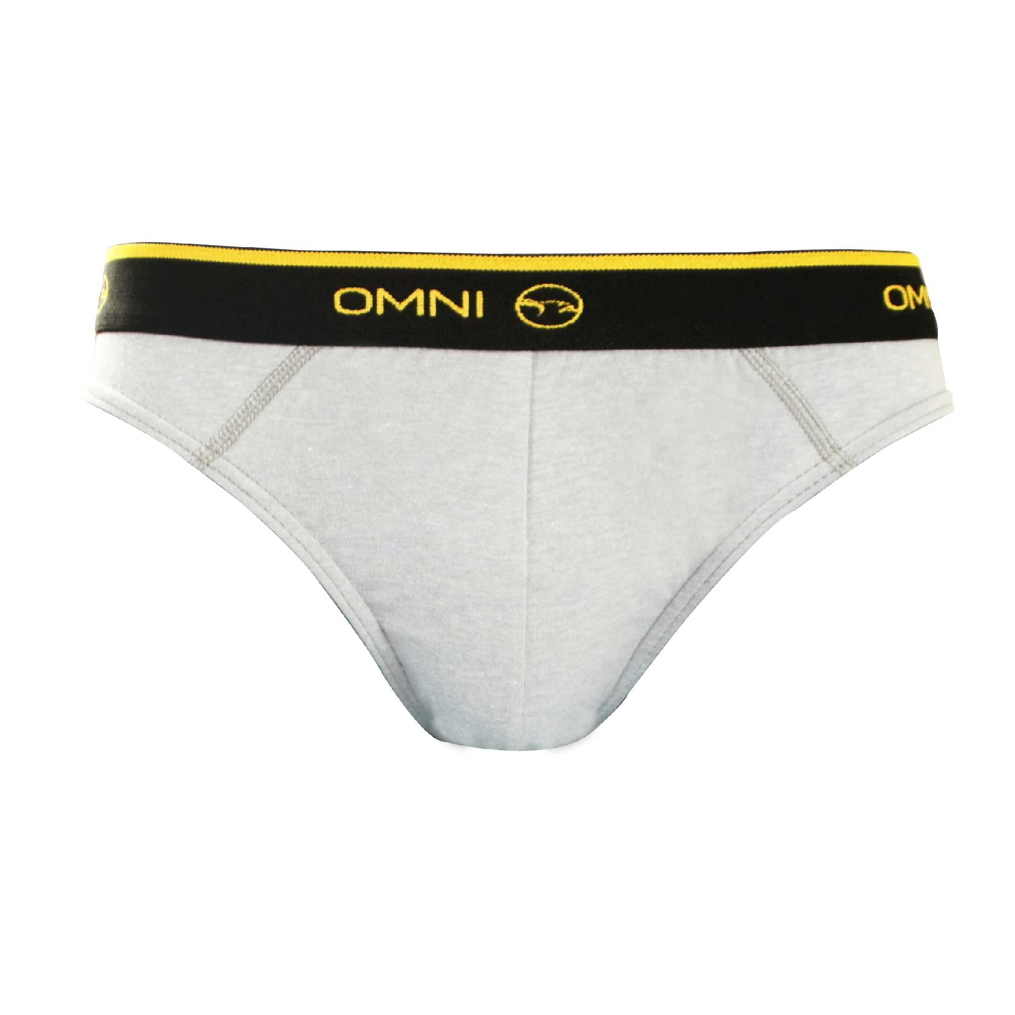 OMNI By SO-EN Men's 3in1 Omnics Cotton Hipster Outside Briefs