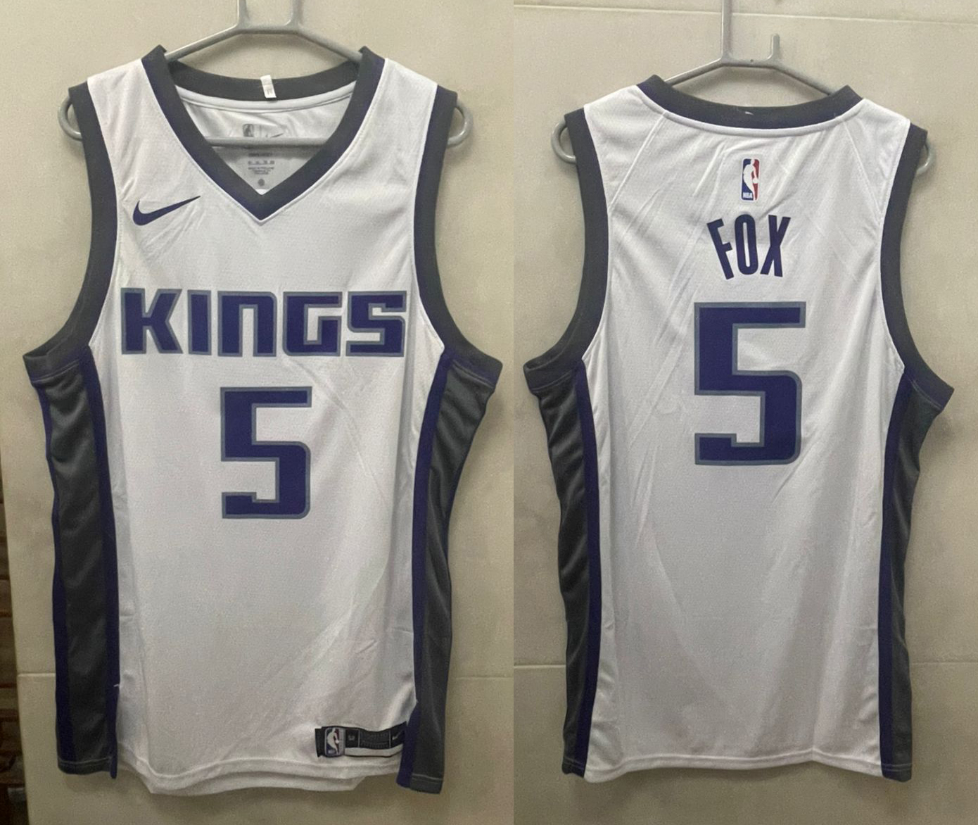 Men's Nike Purple Authentic Jersey - Icon Edition - Fox 5 – Sacramento Kings  Team Store