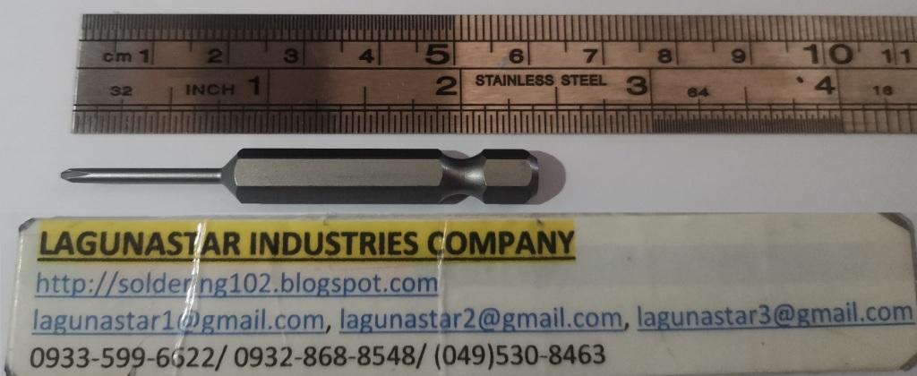 Vessel TD-BS21 Bit Set, 5 Pieces, Plus/inus 1, 2, 3, -4, -6 X 18