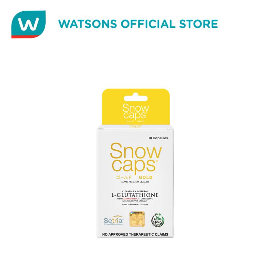 SNOW Caps L - Glutathione 749mg Trial Pack 10 Capsules