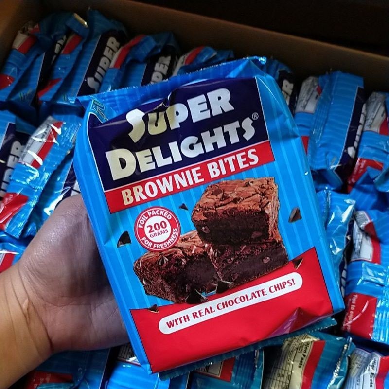 Super Delight Brownie Bites 200g Lazada PH