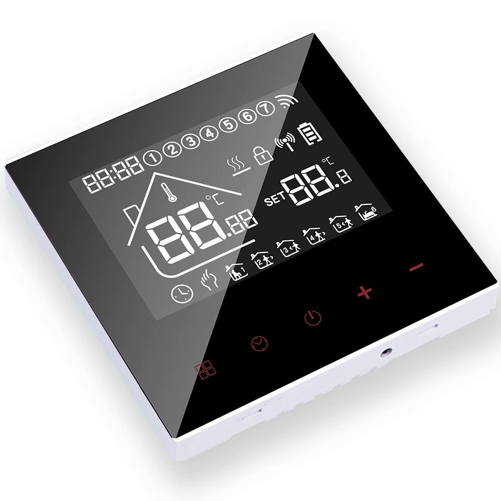 Smart WIFI Thermostatic Controller Weekly Programmable Support LCD ...