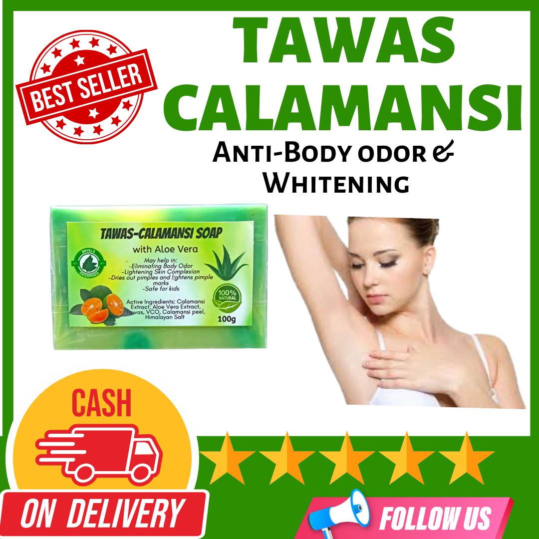 BRYELS CARE TAWAS CALAMANSI SOAP 100G with ALOE VERA WITH HIMALAYAN